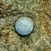 USGS Survey marker on Liberty